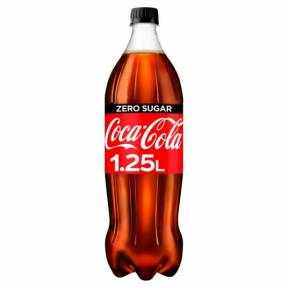COCA COLA ZERO 1.25L          