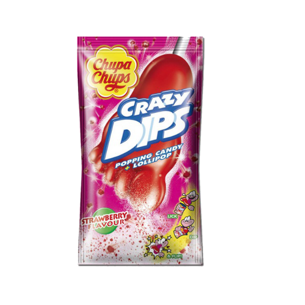 ACADELE CHUPA CHUPS CRAZY CU AR.CAPSUNI 14GR