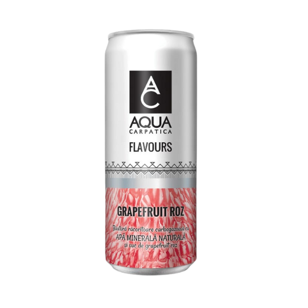 AQUA CARPATICA CU AR GRAPEFRUIT ROZ DZ 330ML