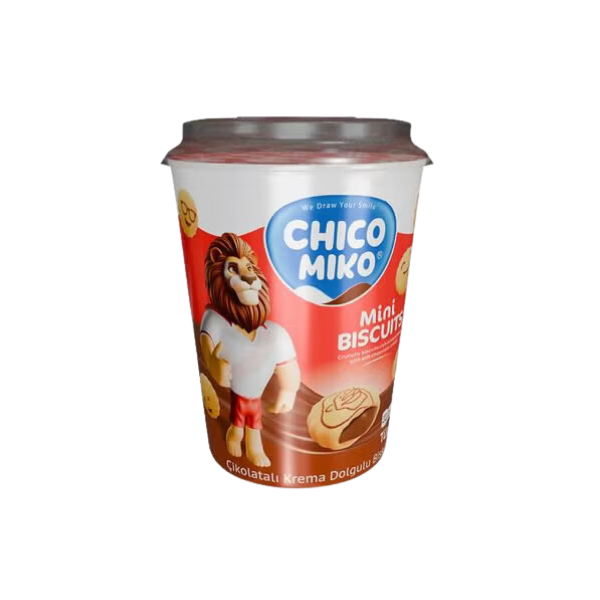 BISC CHICO MIKO PAHAR UMPL. CIOCOLATA 125G
