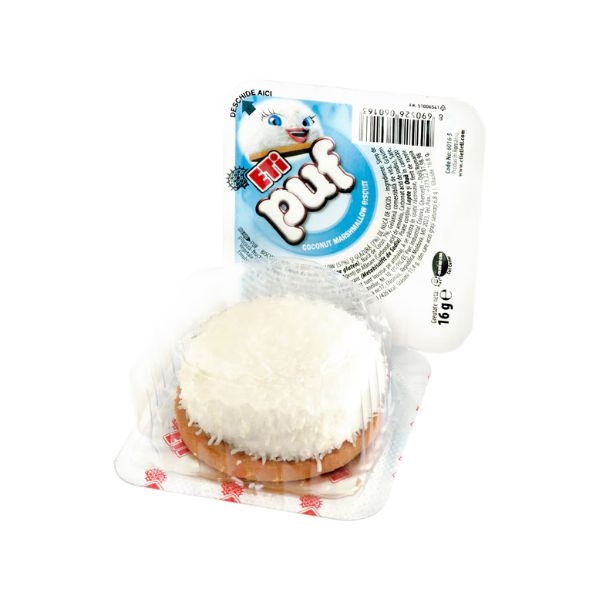 BISCUIT CU BEZEA SI COCOS PUF 16G