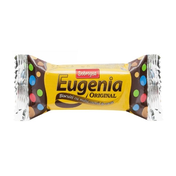 BISCUITI EUGENIA ORIGINAL CU CR. CACAO DOBROGEA 36G