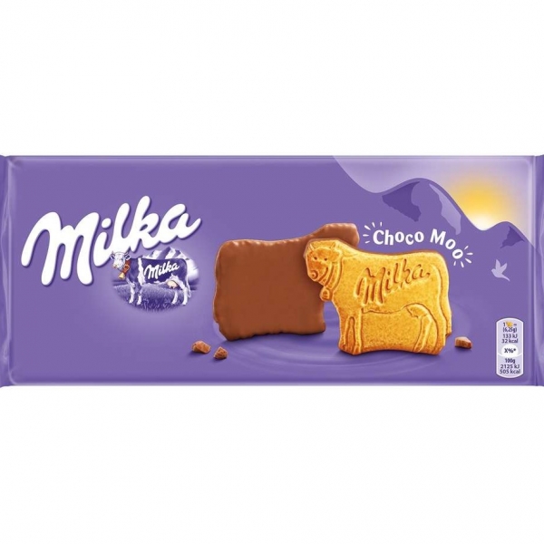 BISCUITI MILKA CU CIOCOLATA ( CHOCO COW) 120G