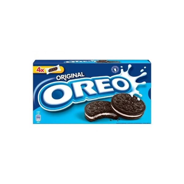 BISCUITI OREO CU CACAO SI CR. DE VANILIE 176G