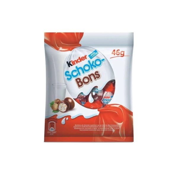 BOMBOANE CIOCOLATA SCHOKOBONS KINDER 46G