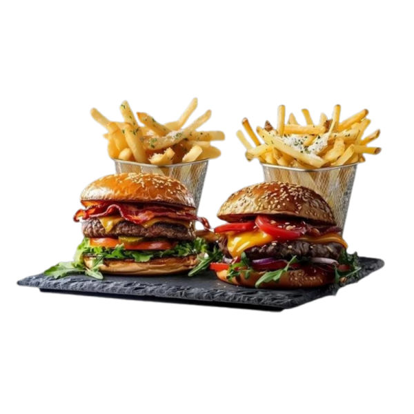 BURGER BOX FOR 2