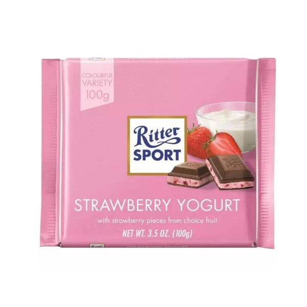 CIOCOLATA RITTER CAPS IAURT 100G 