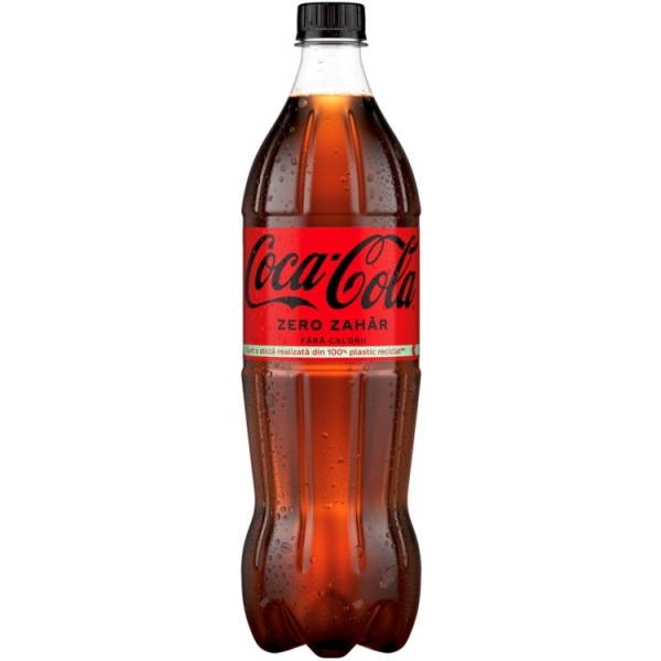 COCA COLA ZERO ZAHAR PET 1L SGR