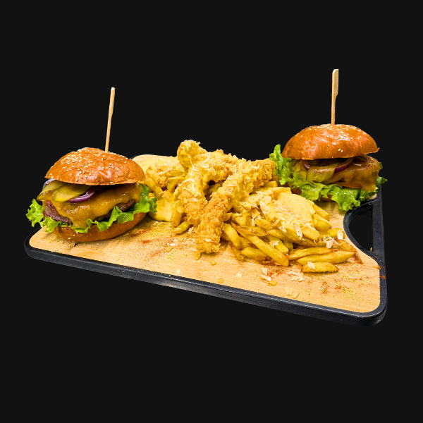 CRISPY & BURGERS BOX 