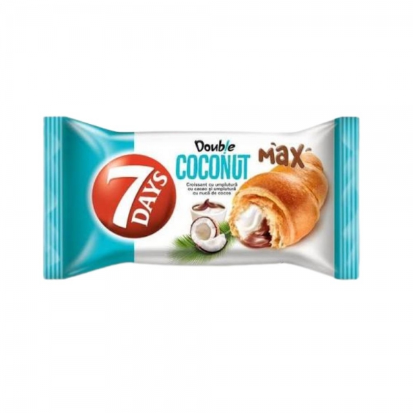 7DAYS CROISSANT CR CACAO SI COCOS 80G