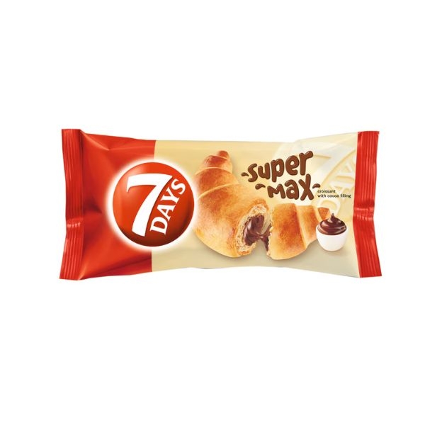 7DAYS CROISSANT CU UMPLUTURA CU CACAO 110G