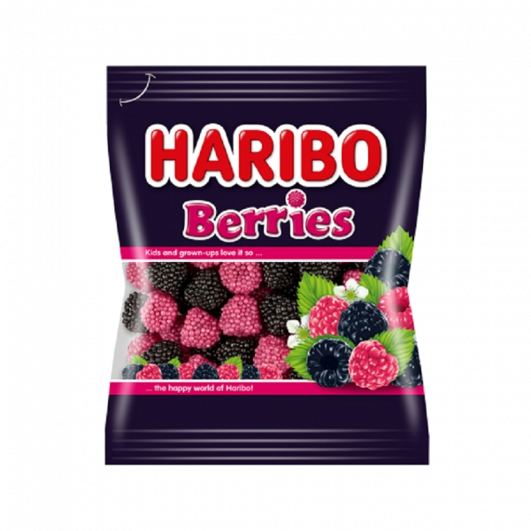 JELEURI HARIBO BERRIES  CU AR.DE FRUCTE 100G