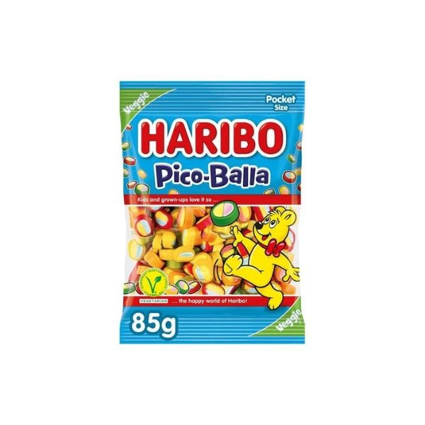 JELEURI HARIBO PICO BALLA CU AR. FRUCTE 85G