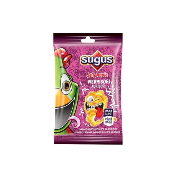 JELEURI JELLY VIERMISORI CU AR DE FRUCTE 75G