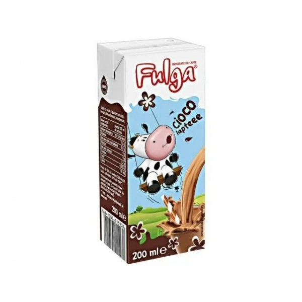 LAPTE UHT CU CACAO FULGA 1.5% 200 ML