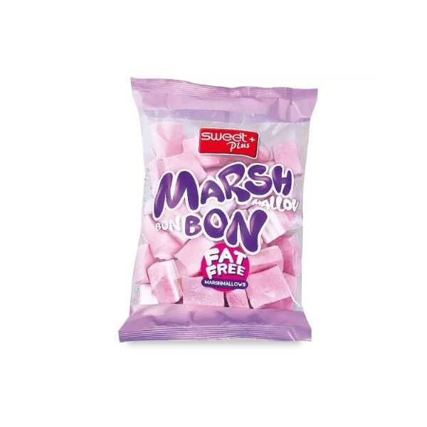 MARSHMALLOW BON BON CU AR.CAPSUNI SWEETS 100G