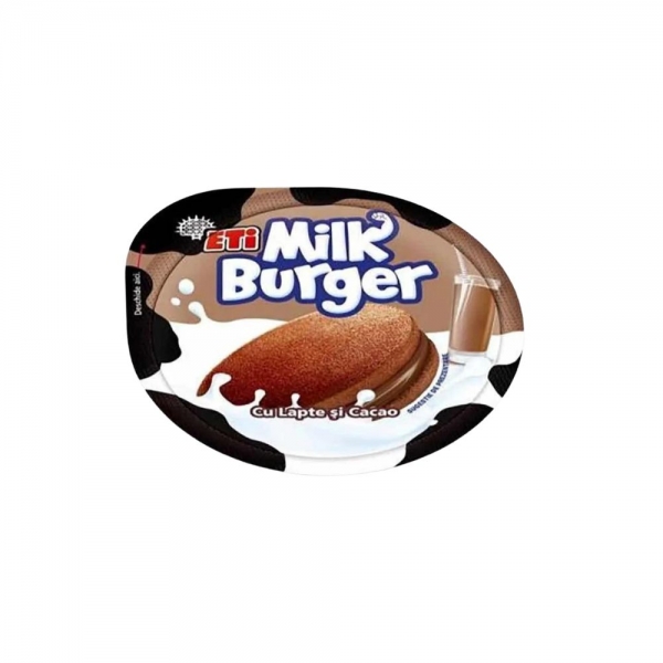 MILKBURGER CU CACAO, MIERE SI CR DE LAPTE 35GR