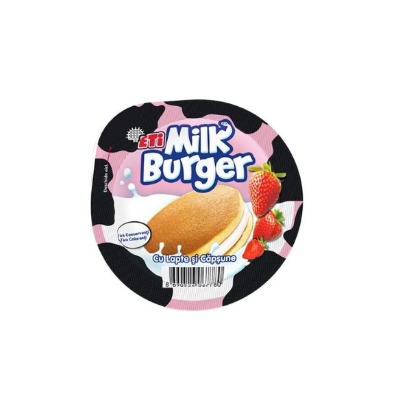 MILKBURGER CR LAPTE SI CAPSUNI 35 G
