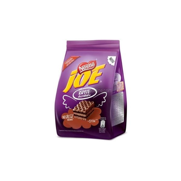 NAPOLITANE JOE NOIR CU CREMA DE    CACAO SI FOI NAP. CU CACAO 160GR