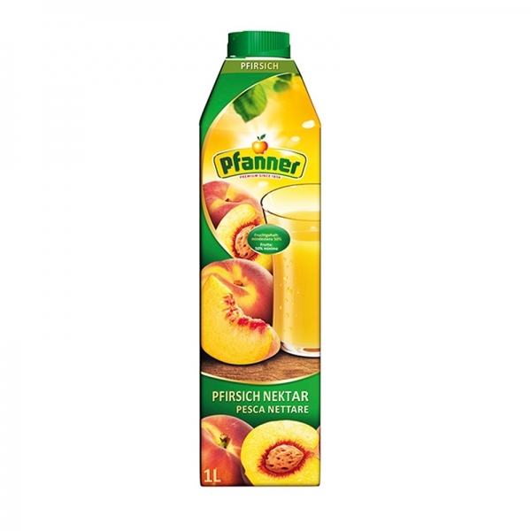 SUC NECTAR PIERSICI PFANNER 1L