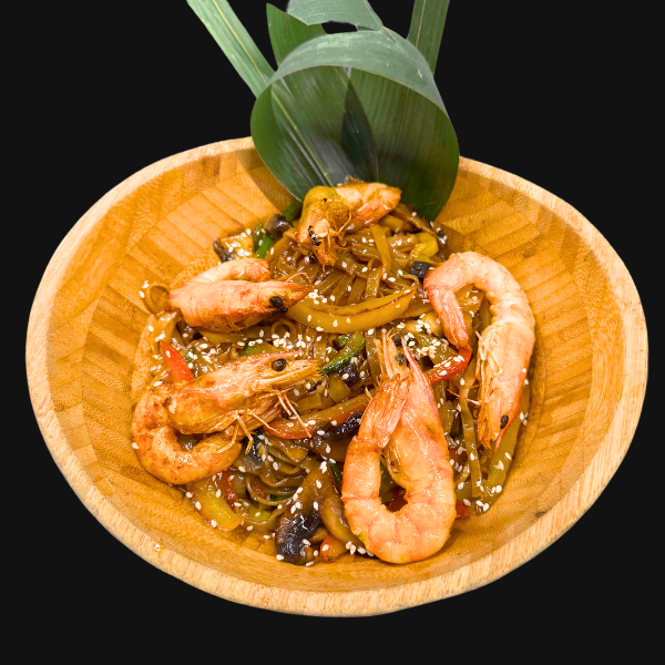 NOODLES CU CREVEȚI