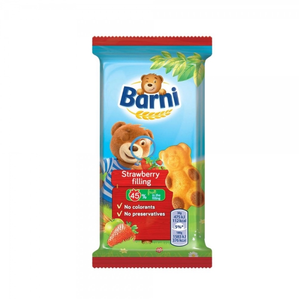 PRAJITURA CU CR.CAPSUNI BARNI 30GR