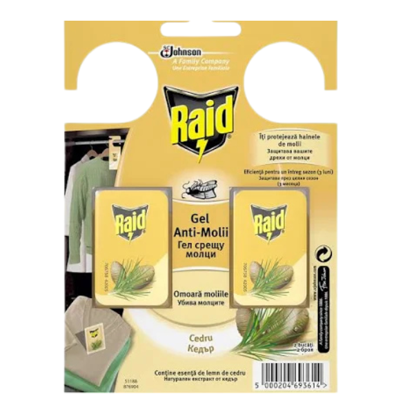 RAID GEL ANTIMOLII CEDRU 2B