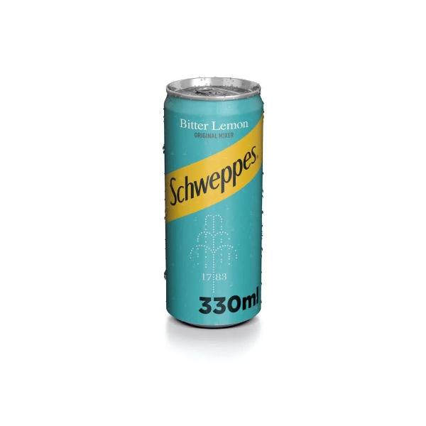 SCHWEPPES CU AR.BITTER LEMON DZ 0.33L SGR