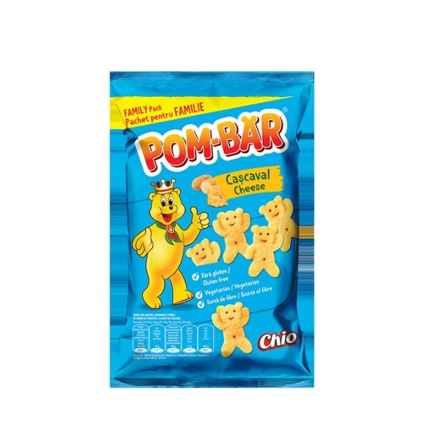 SNAKS DIN CARTOFI CU GUST DE CASCAVAL POMBAR 80GR