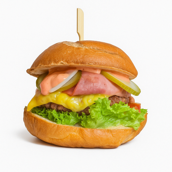 STREET BURGER CU CARTOFI PROASPETI PRAJITI
