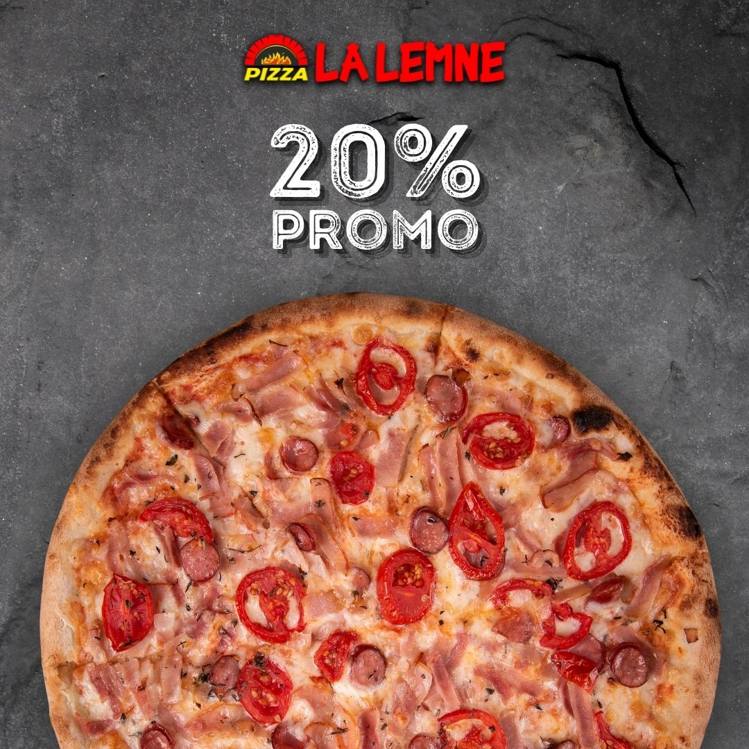 20% discount pentru comenzile din LA LEMNE