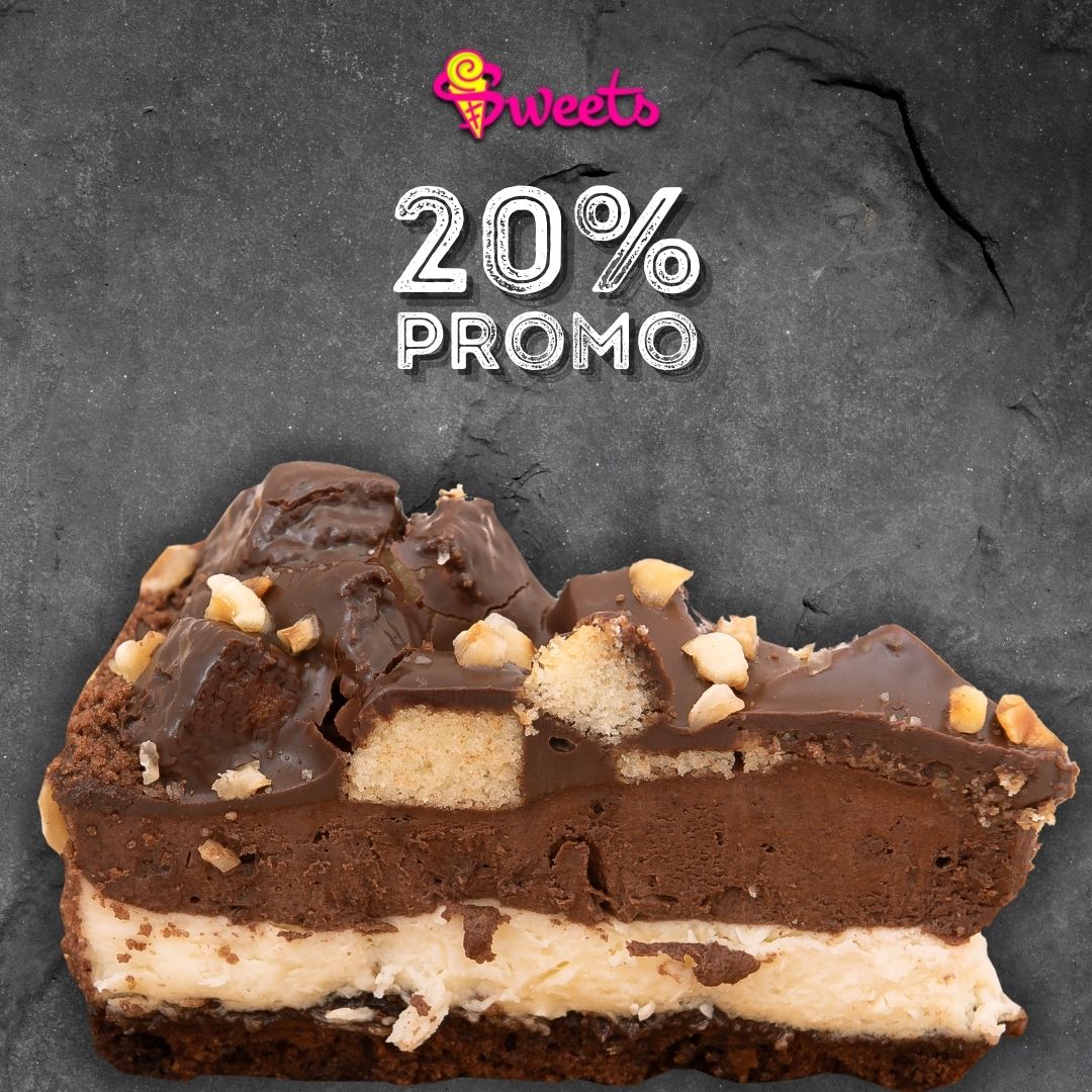 20% discount pentru comenzile din  SWEETS